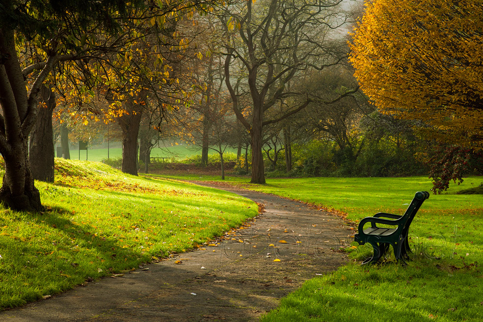 How to achieve depth in landscape photography. Autumn in Brighton.