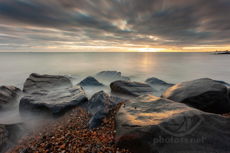 Winter on Shoreham Beach, West Sussex. Landscape Photography Slawek Staszczuk.