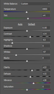 Seascape from idea to postproduction. Software settings.