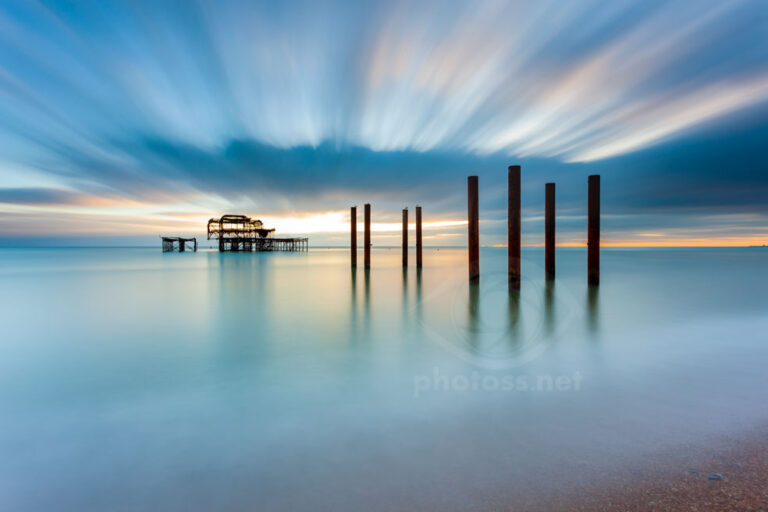 West Pier at sunset. Slawek Staszczuk photography.
