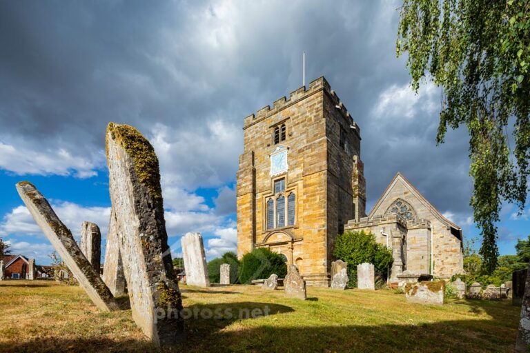 St Mary the Virgin church in Goudhurst, Surrey.