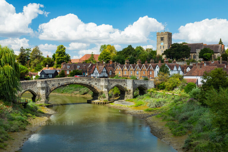 Summer afternoon in Aylesford, Kent