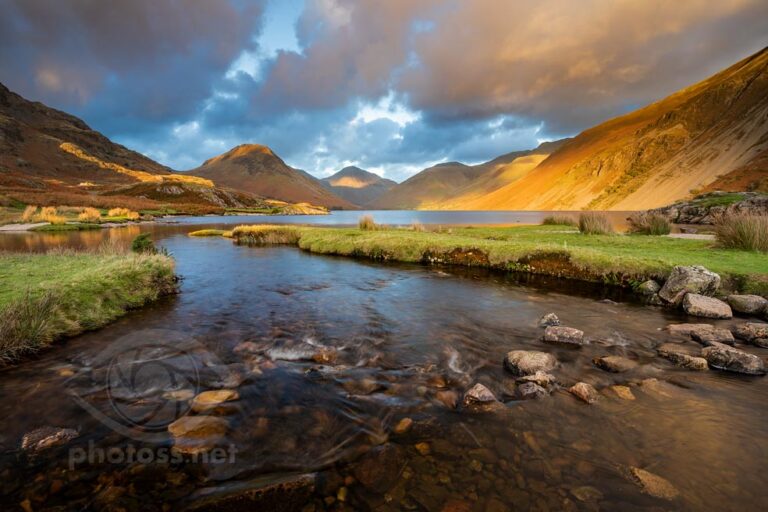 Sunset at Wast Water. Slawek Staszczuk Photography.