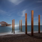 West Pier in Moonlight. Brighton Photography Courses.