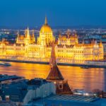 Evening in Budapest. Photography by Slawek Staszczuk.