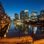 Canary Wharf London. Cityscape Photography Workshops UK.