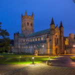 Buckfast Abbey by night. Slawek Staszczuk Photography.