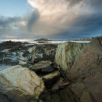 Stormy skies over south coast of Devon. Slawek Staszczuk Photography.
