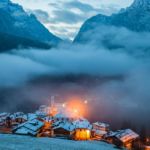 Dawn in San Pietro di Cadore, Dolomites. Photography Tours and Holidays.