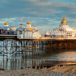 Sunset at Eastbourne Pier by Slawek Staszczuk Photography