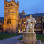 Richard Hooker statue in Exeter. Slawek Staszczuk Photography.