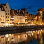 Evening on Motlawa river in Gdansk. Slawek Staszczuk Photography.