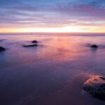Dawn on Orlowo beach, Gdynia. Slawek Staszczuk Photography.