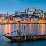 Blue Hour on Douro River in Port