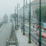 Fog in Prague. Landscape and Architecture Photography services Sussex.