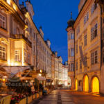 Prague old town Blue Hour. Landscape & Travel Photography Workshops.