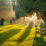 Rusper Churchyard. Sussex Landscape Photography.