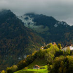 Gruyeres village. Landscape Photography Slawek Staszczuk