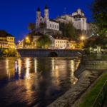 Aarburg Castle at night. Slawek Staszczuk Photography.
