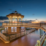Blue Hour at Brighton Bandstand. Freelance Photographer in Sussex.
