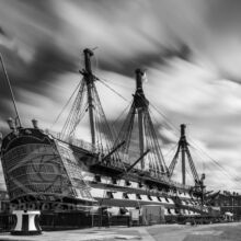 HMS Victory in Porstmouth Historic Dockyard.Slawek Staszczuk Photography.