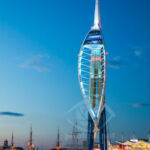 Evening at Spinnaker Tower. Slawek Staszczuk Photography.