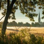 Harnham Water Meadows in Salisbury