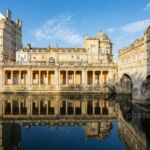 Morning in Bath city centre.