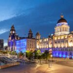 Three Graces at night
