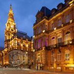 Dawn on Dale Street in Liverpool