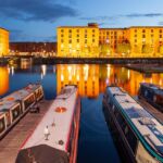 Houseboats on Salthouse Dock.