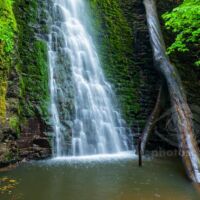 Falling Foss waterfall near Littlebeck.