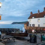 Sunrise in Robin Hood's Bay.