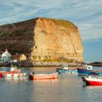 Morning at Staithes.