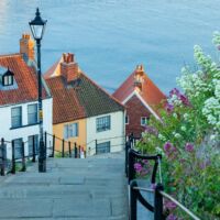 Spring morning in Whitby.