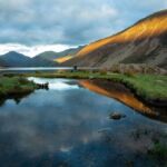 Sunset at Wast Water.