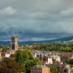 Ludlow skyline, Shropshire. Slawek Staszczuk Photography.
