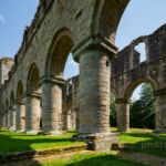 The ruins of Buildwas Abbey in Shropshire.