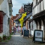 Church Lane in Ledbury, Herefordshire.