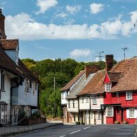 Summer in Saffron Walden, Essex.